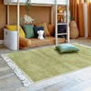 Tassel Carpets for Living Room Round Children Bedroom Plush Rug Large Area Home Decoration IG Cute Bedside Mat ковер Tapete 러그 4