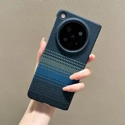 Premium Woven Textured Shockproof Phone Case - Dirt Resistant Flexible Cover for OPPO Find N6 (4)