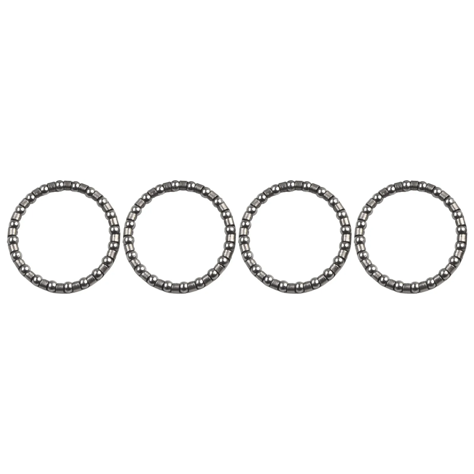 4Pcs 40mm Fahrrad Headset Kugeln Caged Kugellager Rennen Radfahren Lager Set Ersatz Teil Metall Ring Rennen Fahrrad zubehör – Detail 11