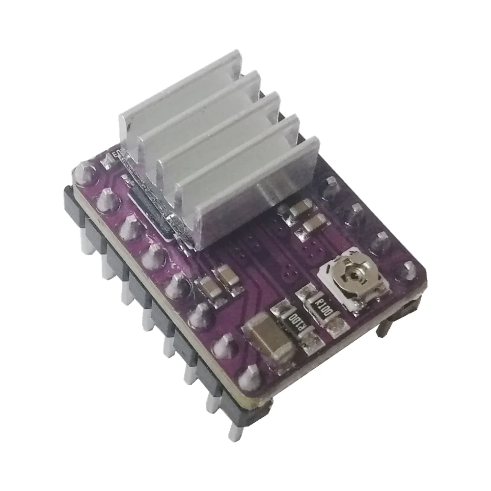 DRV8825 3D 프린터 스테퍼 모터 드라이버 nema17 스텝 스틱 DRV 8825 cnc3018 3020 컨트롤러 보드 용 스테핑 방열판 모듈