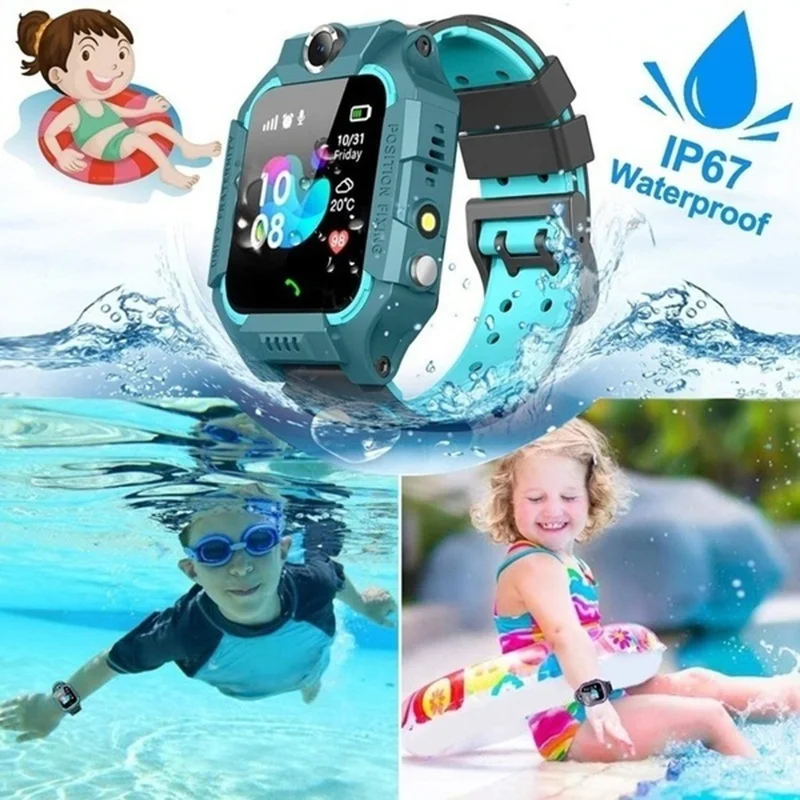 Smart Watch Student Kids Gps HD Call Voice Message Waterproof