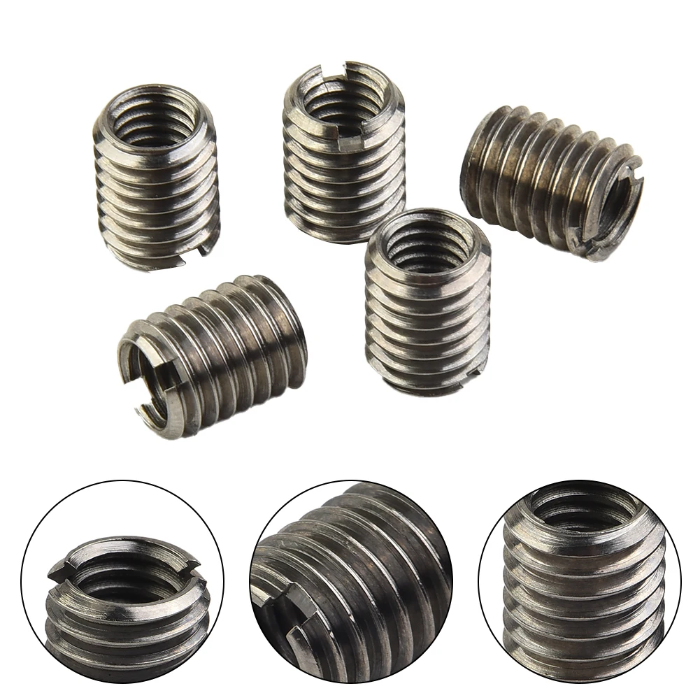 Thread Reducer Stainless Steel M8 8MM MALE TO M6 6MM FEMALE THREADED REDUCERS 5pcs
