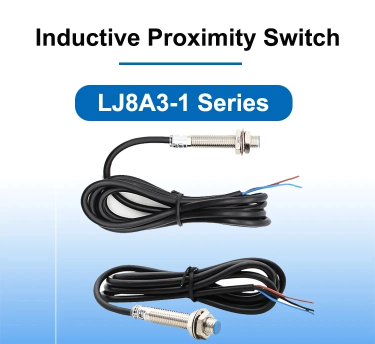 Metal Shell Inductive Proximity Switch LJ8A3-2-Z/BX NPN NO 2mm M8 DC6-36V 3Wire