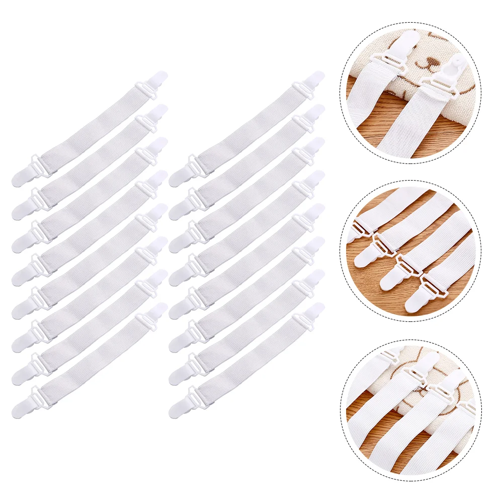 Bed Sheet Clips Nylon Anti-Slip Bed Sheet Buckles Bed Sheet Corners Fastener For Mattresses Bed Sheet Holder Straps