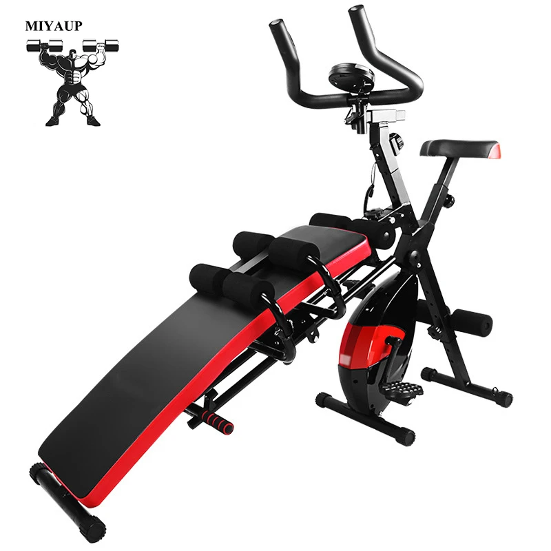 MIYAUP-Abdominal Slimming and Waist Slimming Board, Multifunctional Magnetic Control, Dynamic Fitness Bike