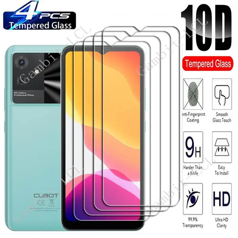 

Защитное закаленное стекло для Cubot Note 21 6,56 дюйма, 4 шт.