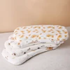 Cotton Children Memory Foam Pillow Infant Baby Shaping Pillow Summer Breathable Home Student Nap Pillow Cartoon Style Pillowcase 2