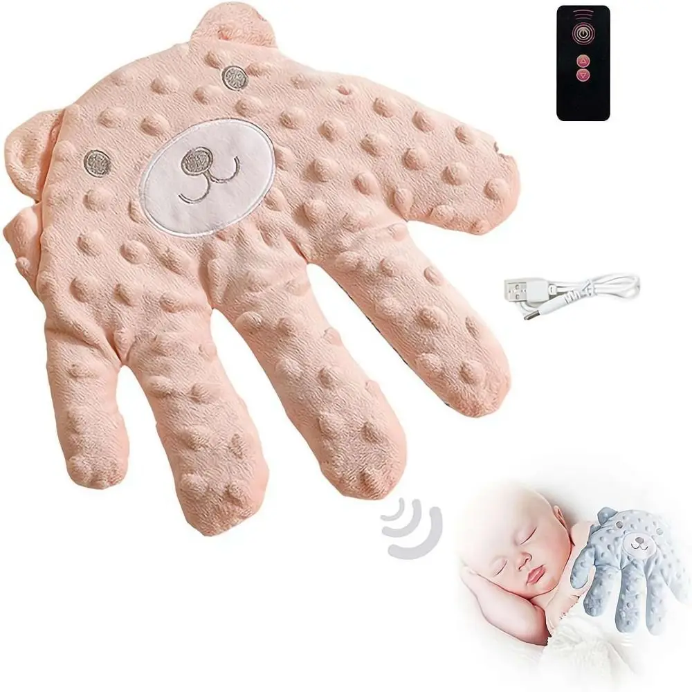 Velvet Baby Glove for Startle Prevention with Remote Control