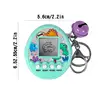 Electronic Digital Pet Game Funny Console Machine Keychain E-Pet Game Nostalgic Virtual Interactive Toys Christmas Gift 6