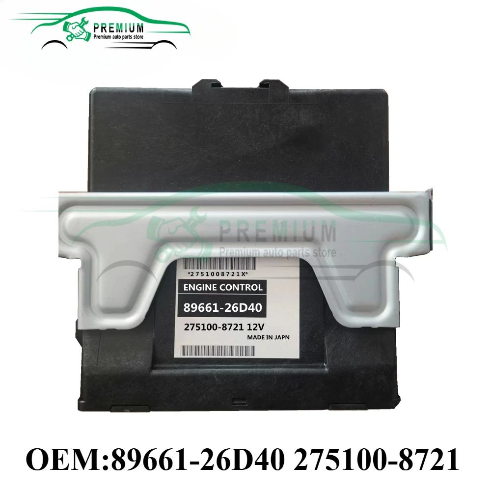 89661-26D40 275100-8721 12V ECU