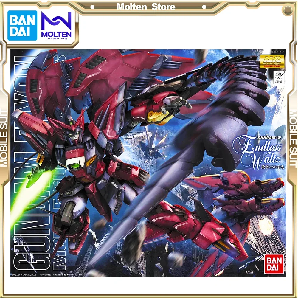 

BANDAI оригинальная модель MG 1/100 GUNDAM EPYON EW VER Gundam Wing Gunpla сборка/сборка аниме экшн-фигурок