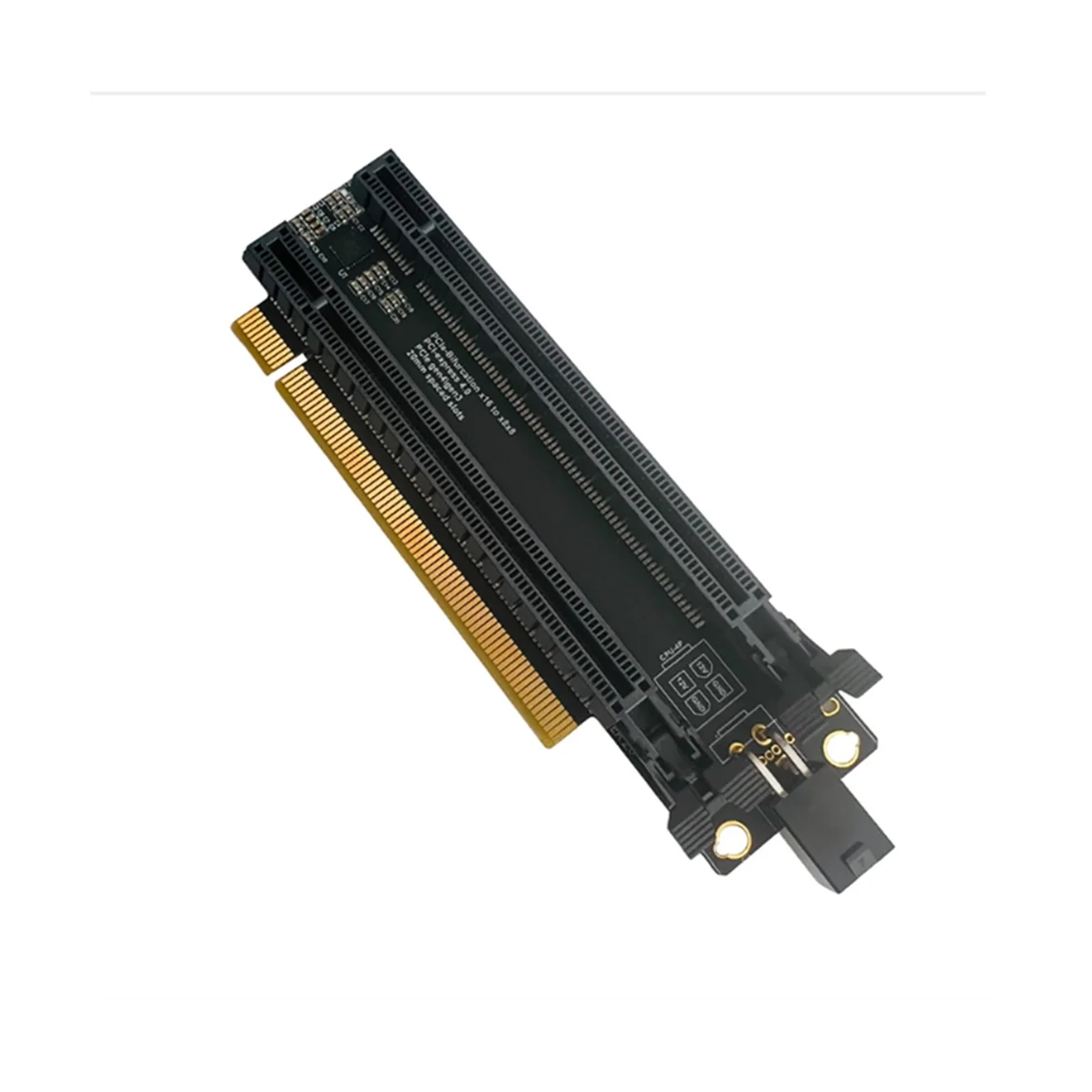 Cartão de Expansão Pci-e Cartão Split Gen4 Pcie-bifurcação X16 para X8x8 Slots Espaçados 20 mm Cpu4p Pinos 4.0 a 2