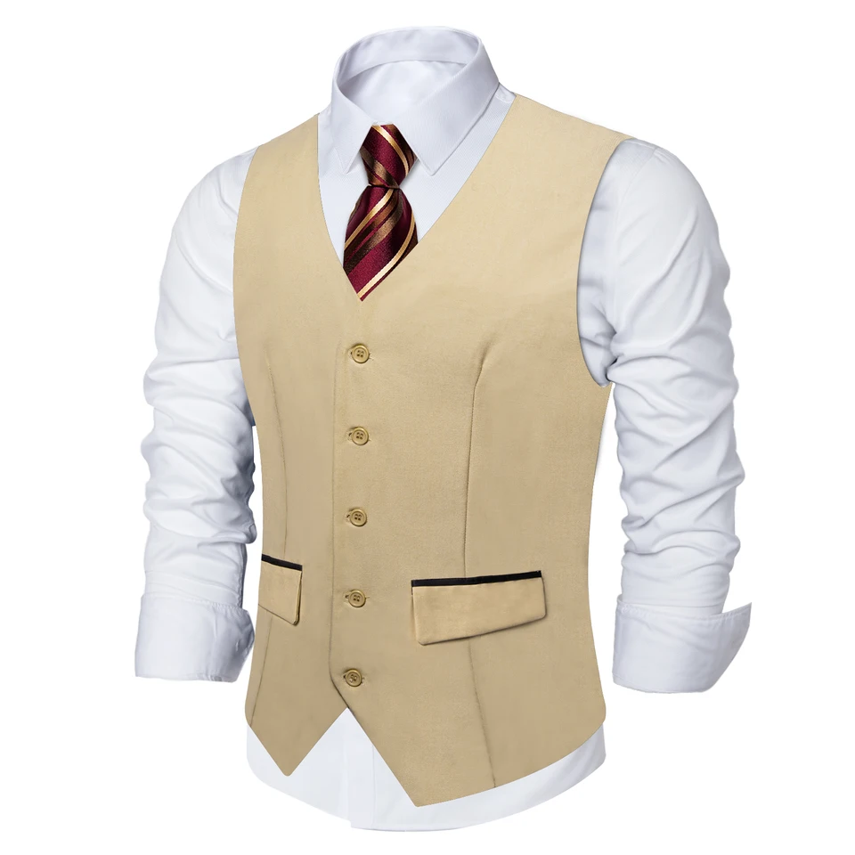 Gilet Uomo Elegante Sottile - Scollo A V Slim Fit Per Mezze Stagioni - Foto 10