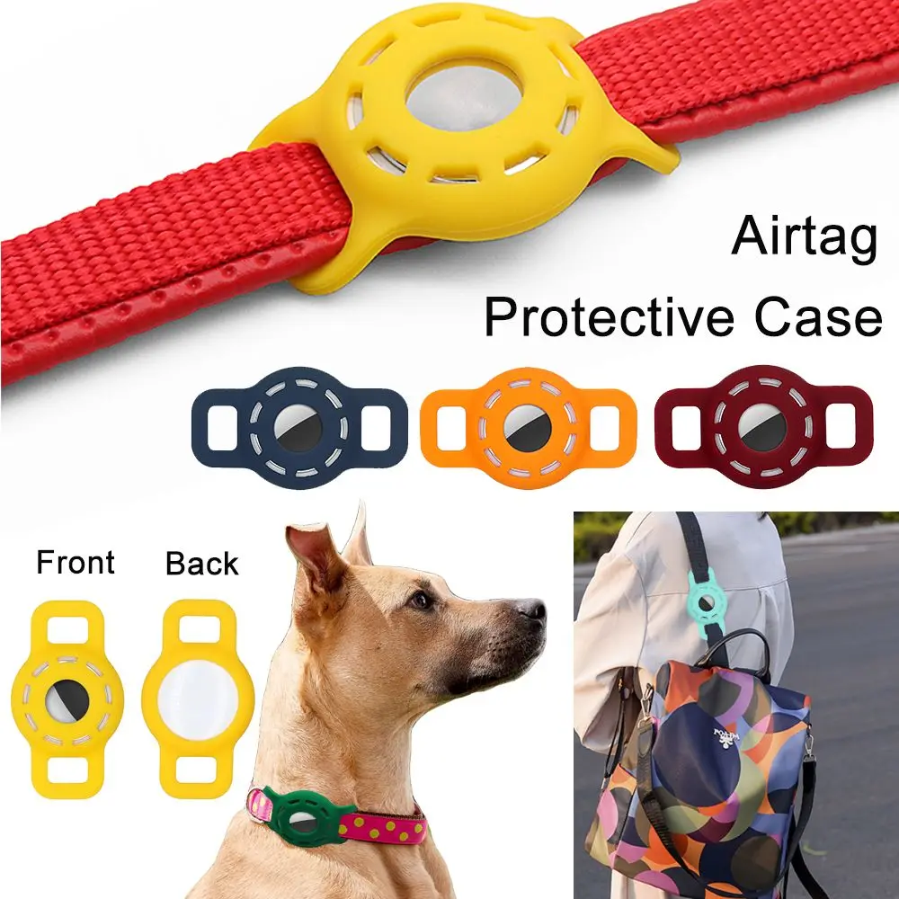 Étui de protection AirTag pour animal de compagnie, localisateur Apple,  traqueur GPS, boucle de collier de chien et de chat, dispositif anti-perte,  nouveau - AliExpress