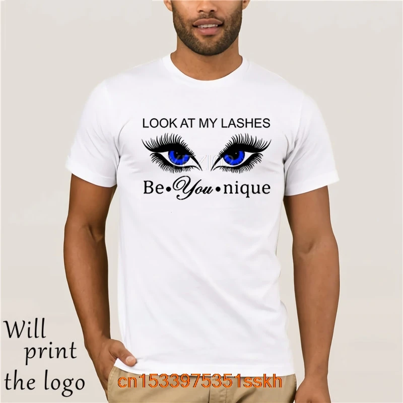 T-Shirt Per Adulti Tutte Le Taglie Guarda Le Mie Ciglia Be Younique Eyelashes T-Shirt