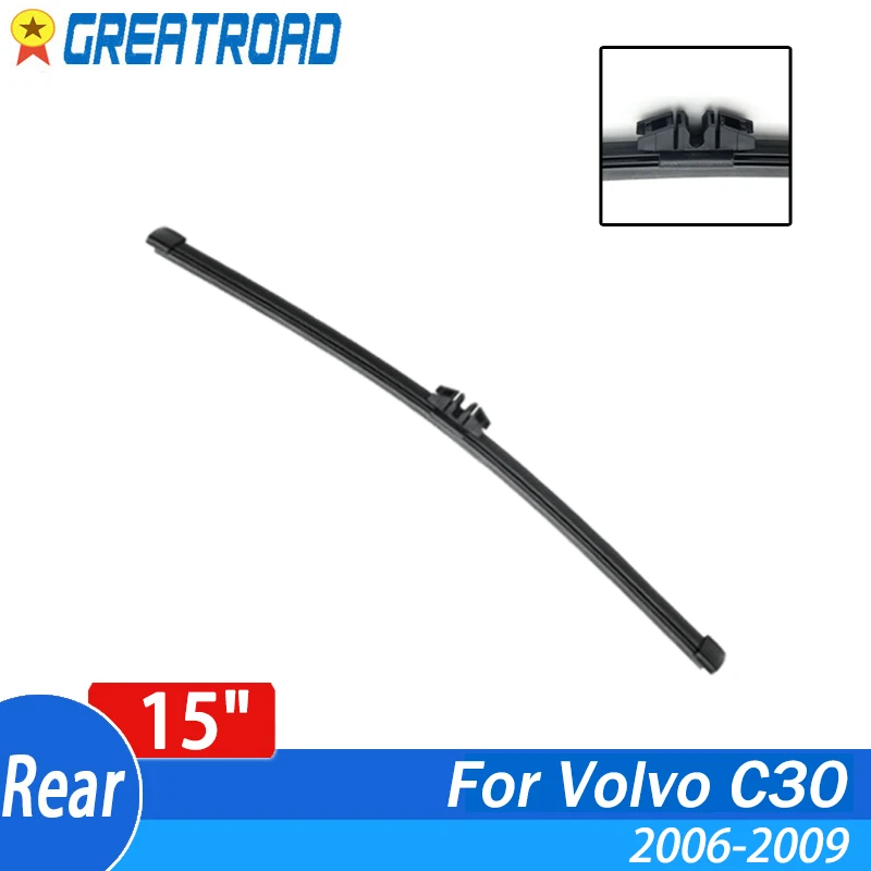

Wiper 15" Rear Wiper Blade For Volvo C30 2006 2007 2008 2009 Windshield Windscreen Rear Window