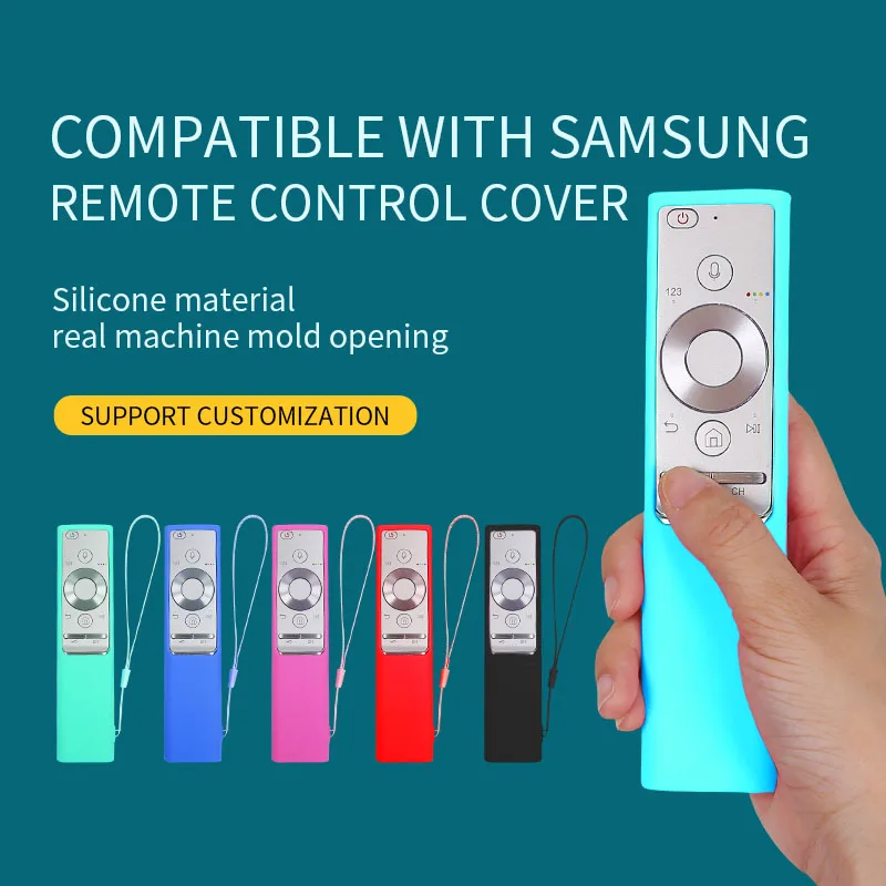 Protective Covers for Samsung Qled Tv Remote Control Bn59-01272A Bn59-01265A Bn59-01274A Bn59-01291A Case Shockproof Anti-Slip 2