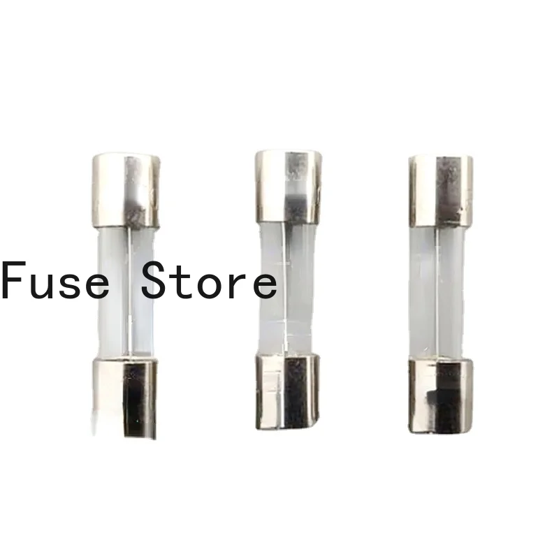 5PCS 5*20mm T10A L250V Slow Fuse Delay Of Imported Glass  Tube. 5pcs fatube straight glass tube for yftk