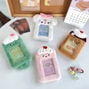 Sharkbang New Arrival 3 Inch Kawaii Plush Kpop Holder Cute Bear Idol/Postcards Storage Card Bag Collect Organizer Bag Pendant 3