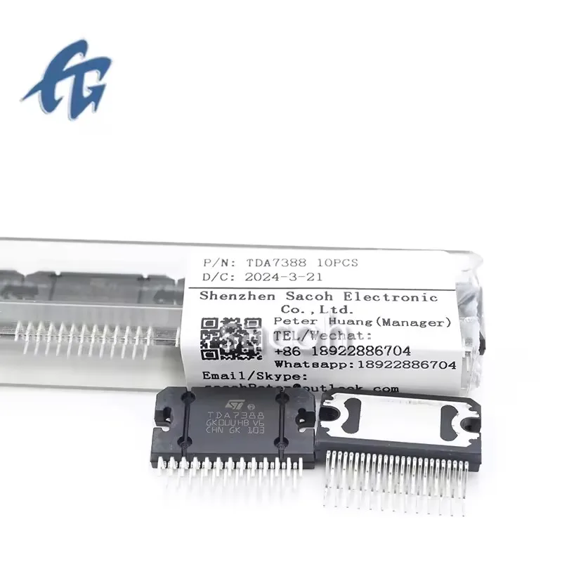 

20 шт. TDA7388 7388 ZIP25 AMP AB QUAD 41W IC