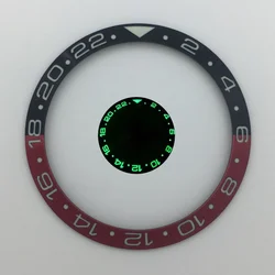 BLIGER Ceramic Bezel Inserts - 38mm case (3 with luminous)