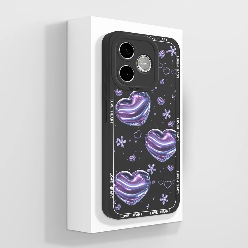 Cute Cat Claw Cartoon Print Phone Case with Camera Protection - Soft Liquid Silicone Housing