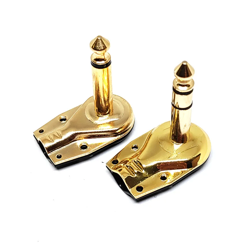 NP2RX Connettore professionale jack mono maschio 6,3 ad angolo retto