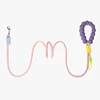 Dog Leash Can Be Worn Cross-body Cloud Foam Cotton Handle Contrast Color P Rope Puppy Goes Out for Pet Walking 5