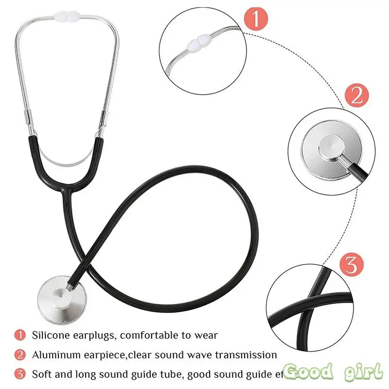 

Kids Stethoscope Toy Real Working Stethoscope for Children Role Play Nursing Costume Cute Doctor Medical Pretend Game Accessory