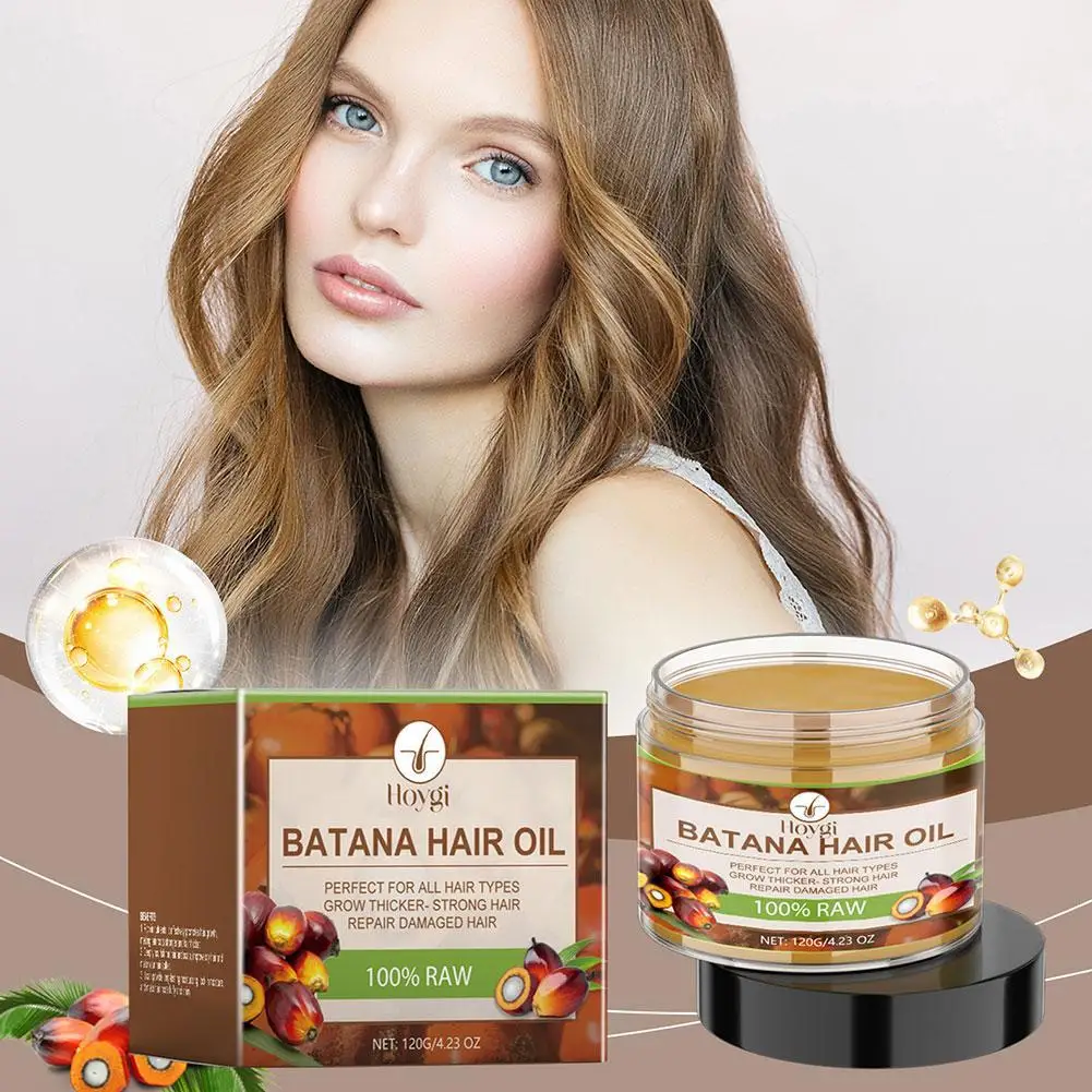 Batana Hair Care Cream 120g Batana Oil for hair growth Batana Oil Deep Moisturizing Damaged Hair Repair