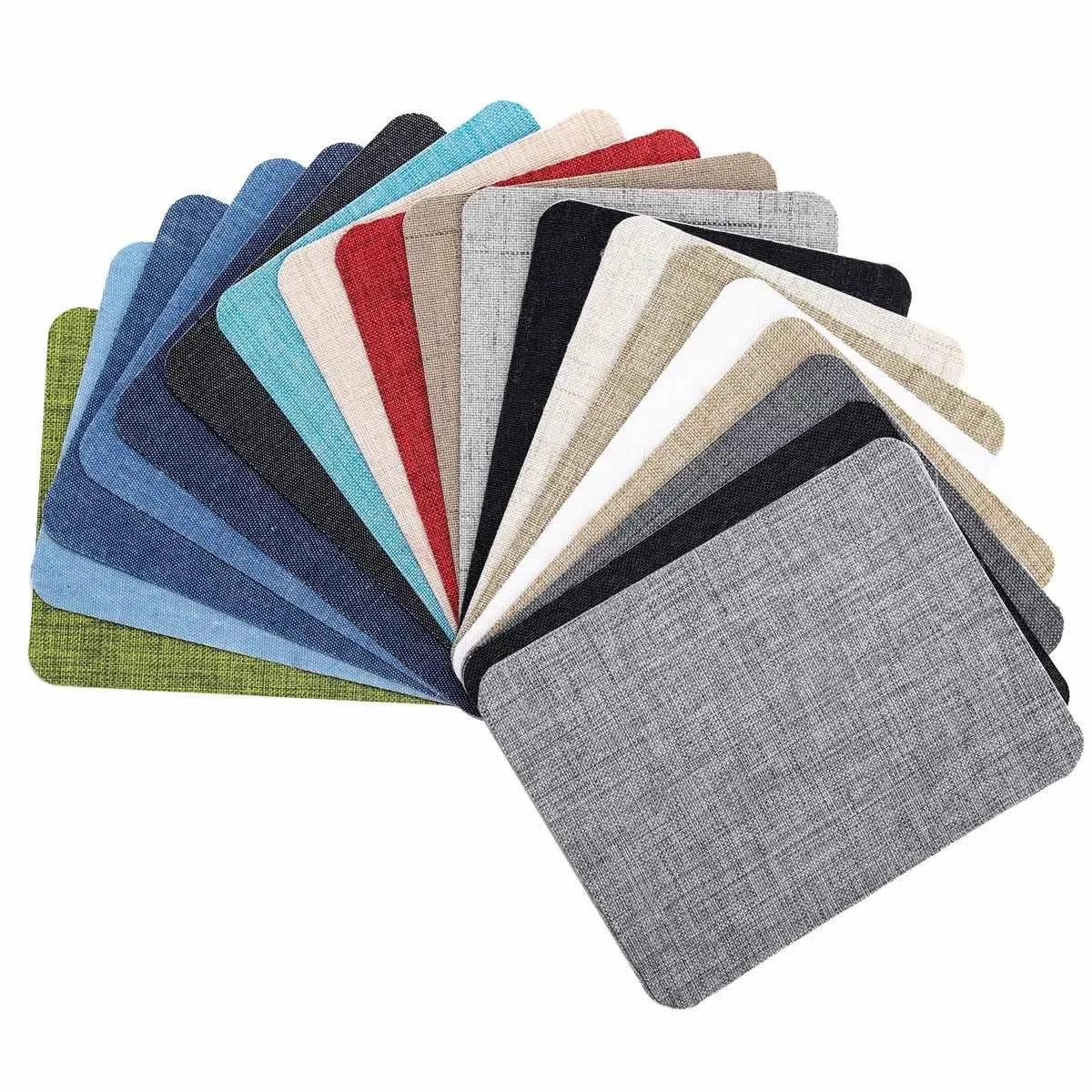 20x28cm 자기 접착 리넨 패브릭 패치 소파 텐트에 대 한 리넨 수리 패치 자동차 좌석 DIY 손 공예에 대 한 리넨 스티커 시트