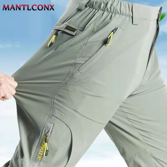 Hot Weather Lightweight Fishing Pants Mens Plus 5XL Men's Pants