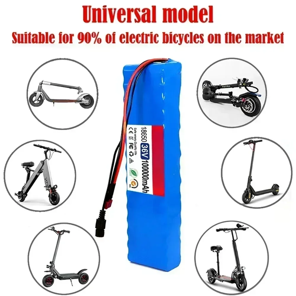 Verbesserte 10S3P 36V 100000mAh 36V Elektroroller-Akkupack 18650 Lithium M365 Elektroroller 36V Akku – Detail 10