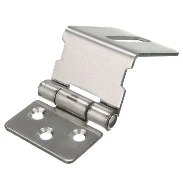 1 Set Stainless Steel Padlock Clasp Gate Hasp Staple Door 90 Degrees Latches Lock Shed Latch Household Burglar-proof Hardware 4