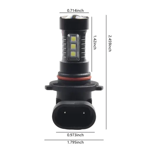 2PCS LED Fog Light Kit H10 9145 9140 Bulb Super Bright 6000K White Fog Lamp Fog Light Bulbs Car Accessories - Image 6