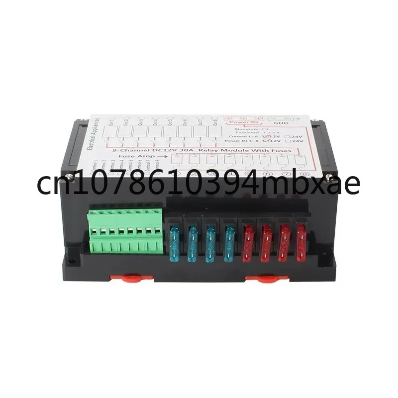 

8-way 30A Relay Module Amplification Board Control Board PLC Drive Board 12V/24V