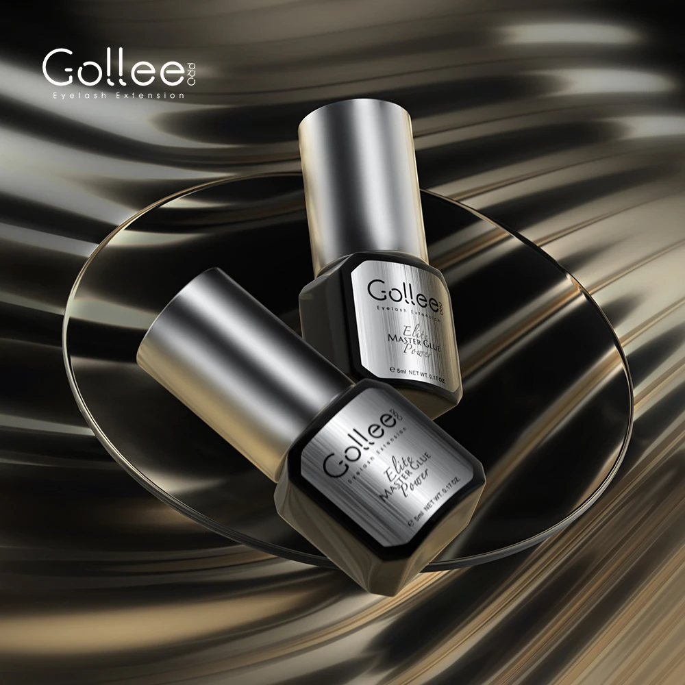 Gollee Master Glue 0.5 sec Low Humidity Eyelash Extension Glue Vegan Black Hypoallergenic Lashes Glue Waterproof  lashes glue 6