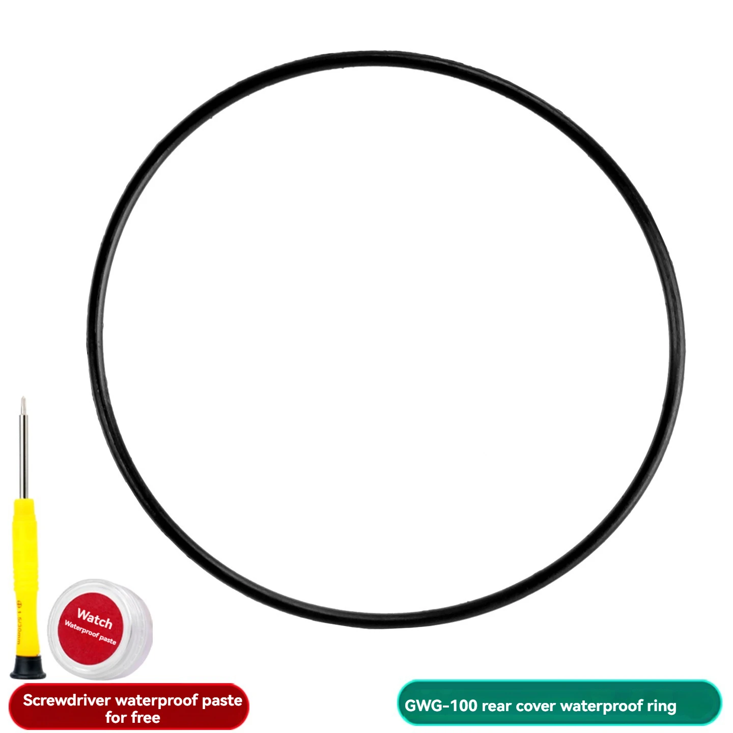 Waterproof Watch Back Cover Sealing Ring with Tools