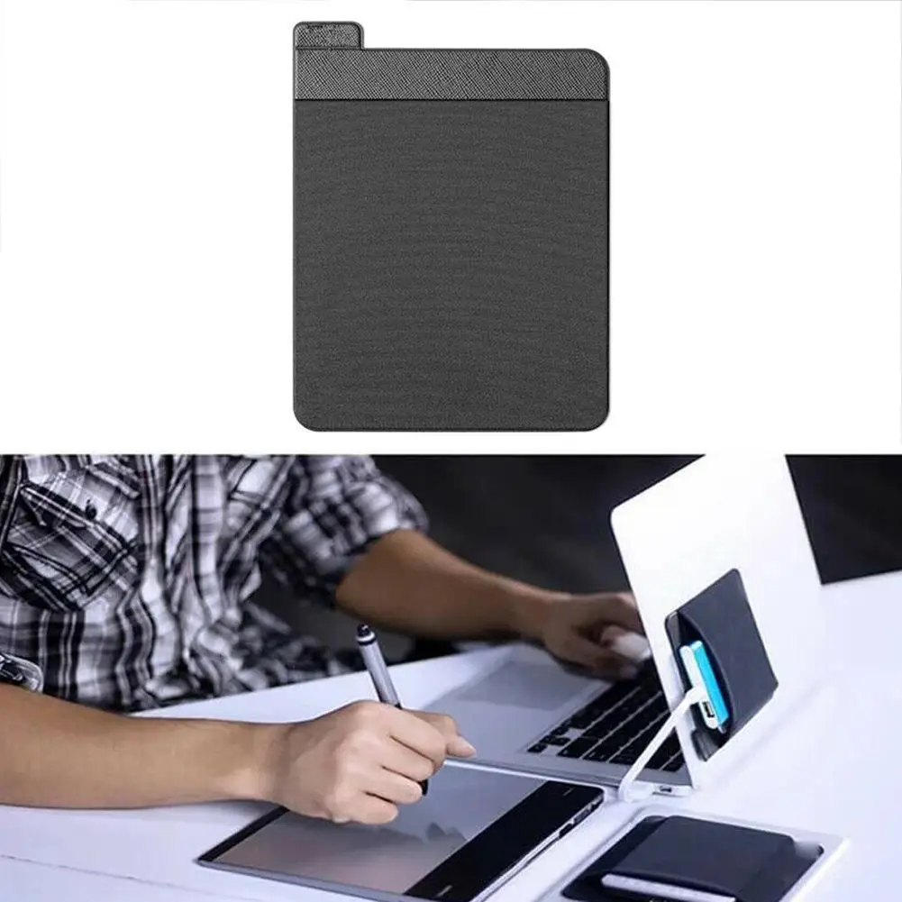Self Adhesive Laptop Rear Storage Cover Pocket For Mouse Digital thumbnail 2