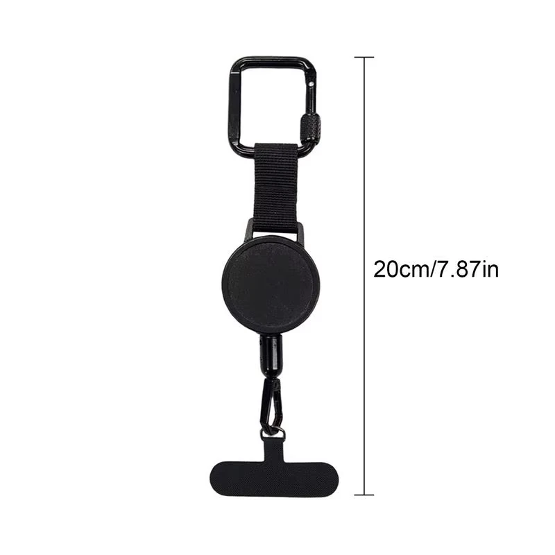 Retractable Anti-Theft Smartphone Safety Strap with Belt Clip