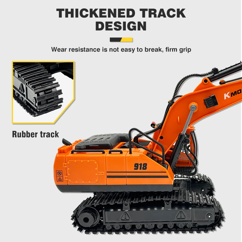 1/20 RC Car 2.4G Remote Control Excavator Construction Engineering Vehicle With 680 Degree Rotation Model Toys for Boys Kid Gift 4