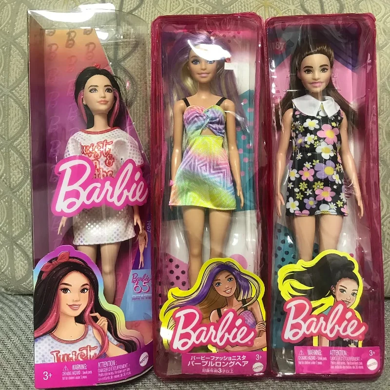 Genuine Barbie Dolls Brand Assortment Fashionista Girl Fashion Doll Princess Birthday Gift Toys For Girls Bonecas - Bilde 3