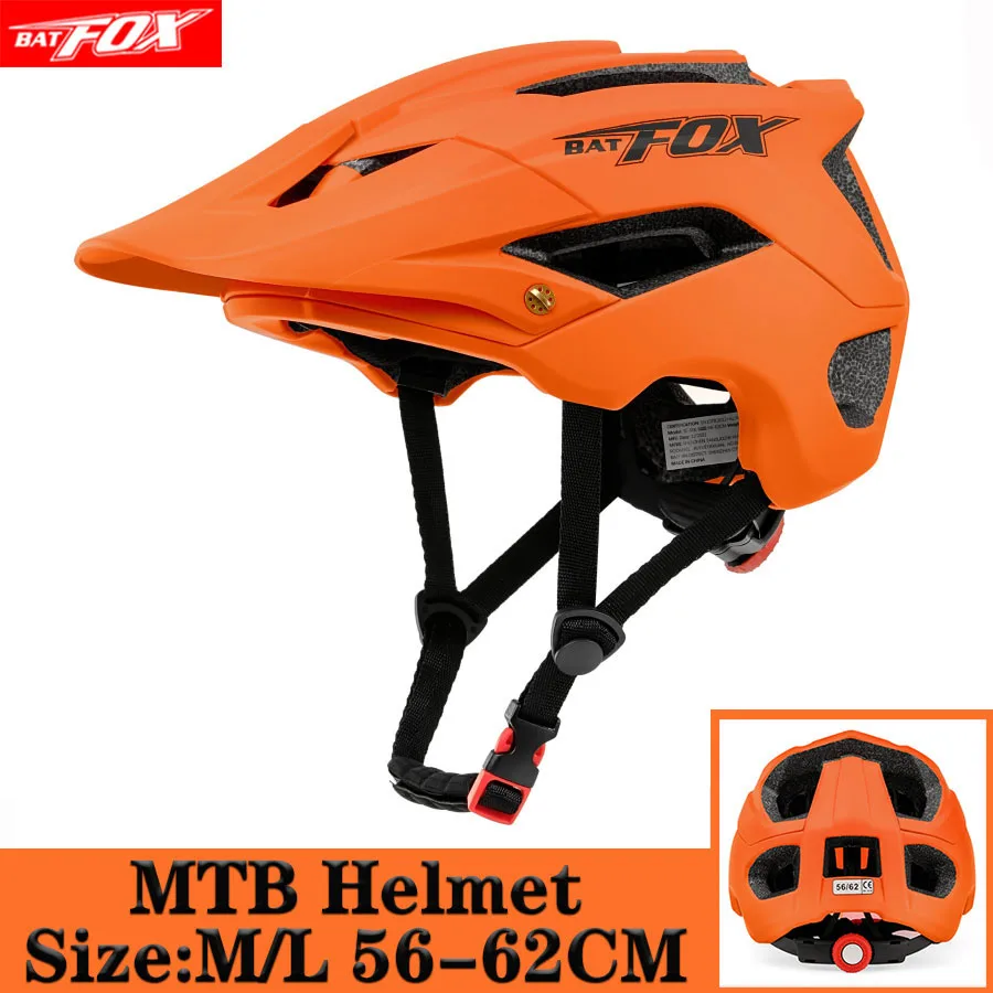 

BATFOX bicycle helmet MTB cycling helmet for men women Casco Ciclismo Mountain bike helmet cycling 2023 capacete ciclismo mtb