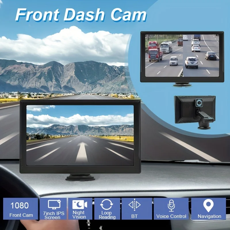Ƽ̵  ÷̾ DVR GPS  BT ڵ DVR  ڵ , ȵ̵ ڵ ġ IPS ũ, ڵ ׼, 7/9 ġ MP5