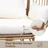Egg Chair, Patio Egg Chair Indoor, All-Weather Oversized Rattan Egg Lounge Chairs for Living Room, Balcony, Backyard 2