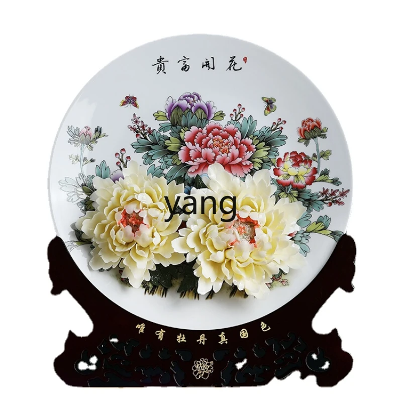 

CX керамическая настенная плитка ручной работы с цветами и богатством для входа в гостиную и винный шкаф антикварная полка