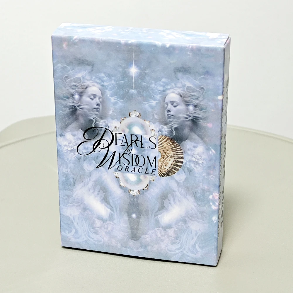 Pearls of Wisdom Oracle Deck 10.4*7.3cm 44 Cards Delve Into The Ethereal Visuals Guiding You To Discover Deeper Significance 4