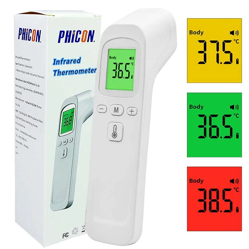 Digitale Infrarood Koorts Thermometer Medisch Huishouden Digitale Baby Volwassen Contactloze Laser Lichaamstemperatuur Oorthermometer