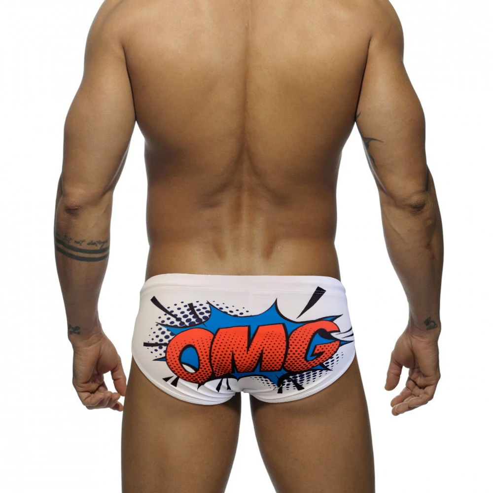 Men Swimwear Low Waist Swimming Briefs Bikini Bathing Trunks mens swimsuits