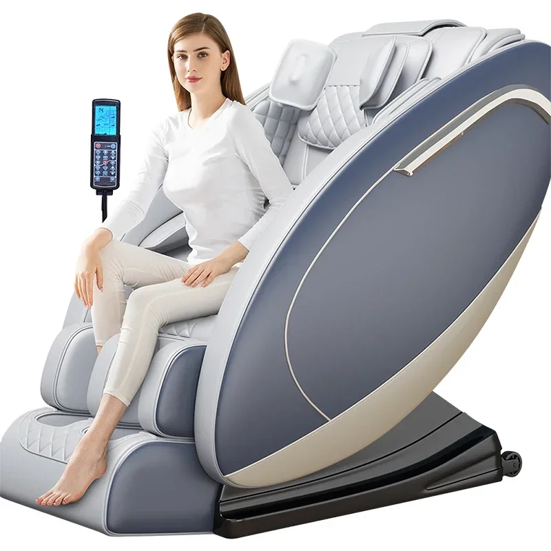 Remote Control High Quality Electric Home Full Body Comfortable Powerful Vibration Massage Chair with Musical Function 6